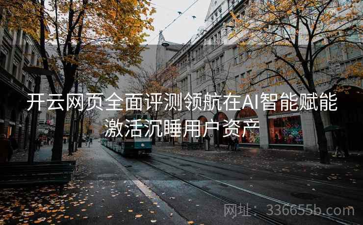 开云网页全面评测领航在AI智能赋能激活沉睡用户资产